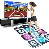 Dance Pad,Dance Mat for TV - Plug and Play, Double Person Non-Slip Dancing Pad Mat For Console Game Girls, Birthday Gifts Dancing Game Adults Girls Boys (USB Interface)