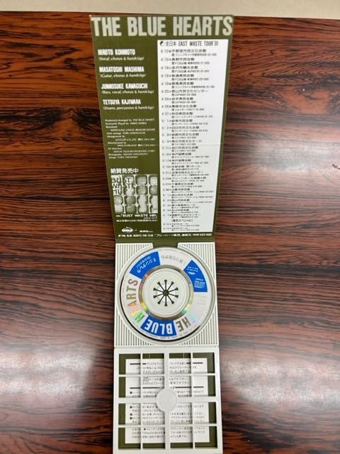 Amazon.co.jp: 盤面THE BLUE HEARTSブルーハーツCDSシングル