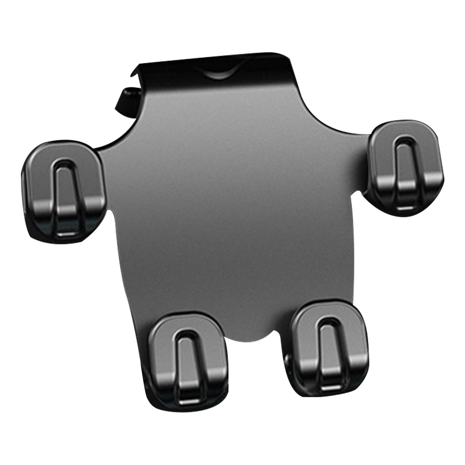 Ziciner 4 Ganci Per Poggiatesta Auto, Organizer Sedile Posteriore In Plastica, Portaborse E Cappotti, Accessori Interni Auto, Colore Marrone, Universali