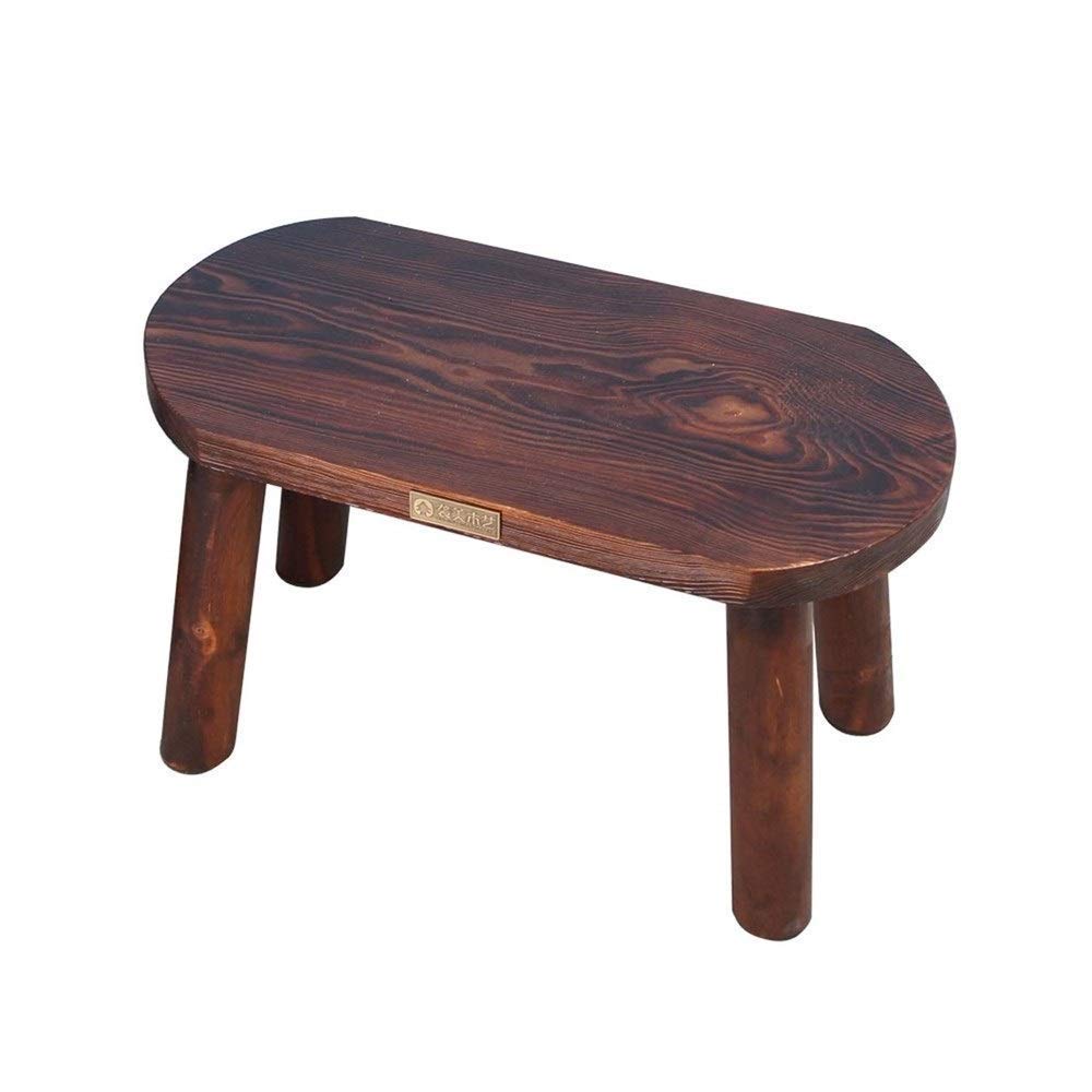 Banc en bois massif de salon aux finitions haut de gamme