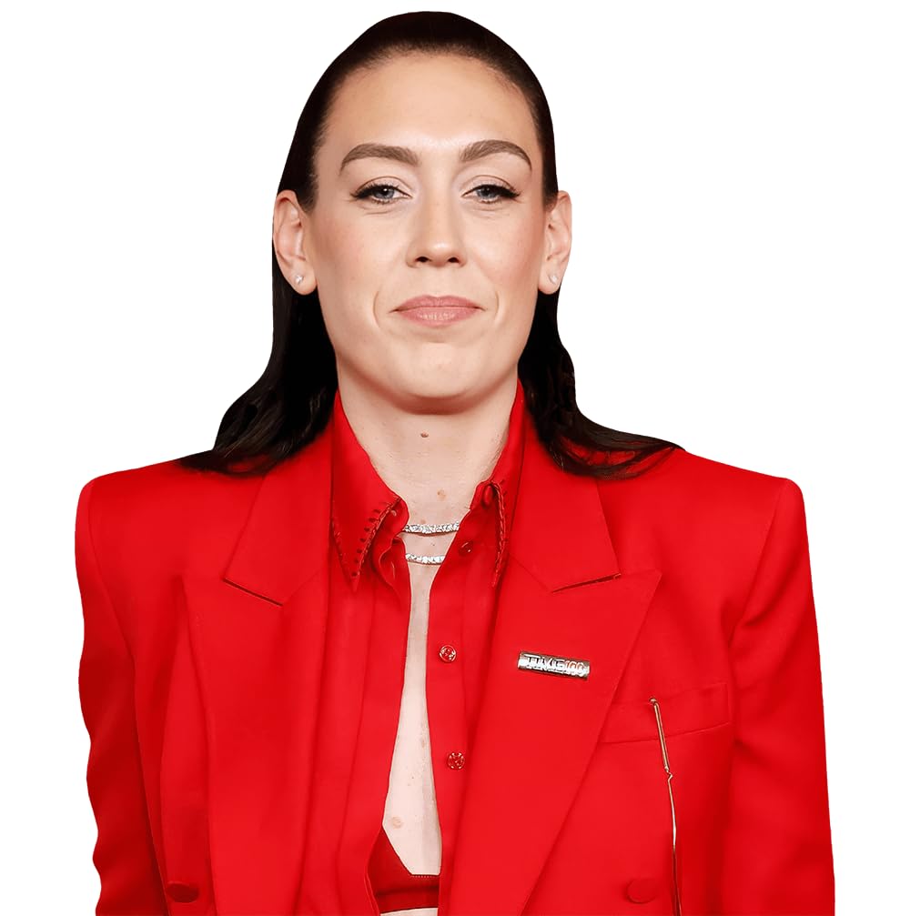 Breanna Stewart (Red) Half Body Buddy Cutout