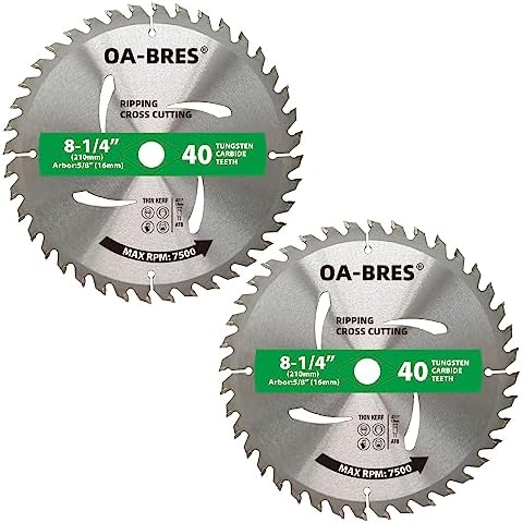OA-BRES 8-1/4-Inch Circular Saw Blade (2-Pack) Cover