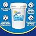 In The Swim 1 Inch Bromine Tablet Sanitizer for Spas, Hot Tubs, or Swimming Pools - Pre-Stabilized, Low Odor, Chlorine Alternative - 61% Available Bromine - 50 Pounds