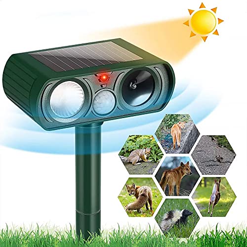 Buy Ultrasonic Dog Chaser, Animal Deterrent with Motion Sensor and
