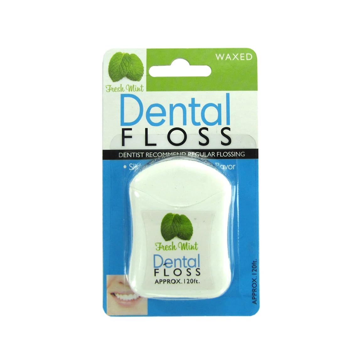 10 Pack 120 ft Dental Floss for Effective Plaque Removal a Refreshing Mint Flavor Perfect for Daily Use