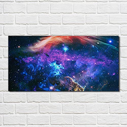 Photo sur verre haut de gamme 100x50cm tableau décoratif salon Sky