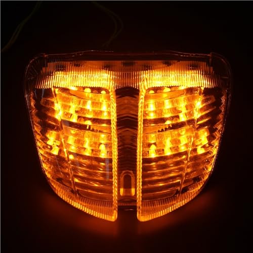 Luz trasera de motocicleta para GSX-R600 y 750 2006-2007 con piloto de freno integrado 6