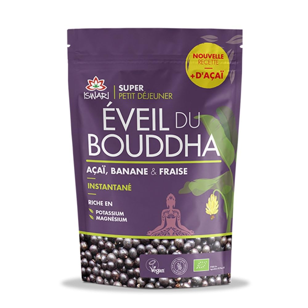 Éveil du Bouddha Açaï, Fraise & Banane 360g