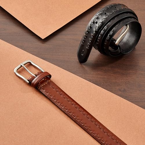 Image of Symbol Premium Men's Genuine Leather Casual Belt
