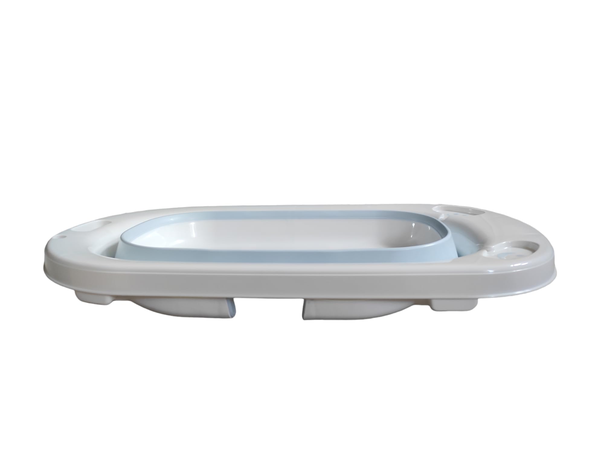 Savealot Savealot Folding Baby Bath Tub - Space-Saving 42L Portable Infant Bathtub with Non-Slip Feet (Blue)