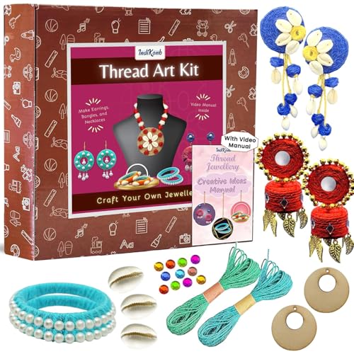 Kit fabrication bijoux enfant créatif DIY boucles bracelets