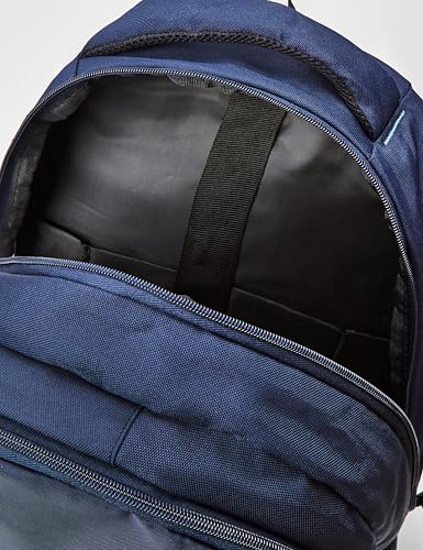Image of Safari Omega Spacious /Large 5 Compartment Laptop Backpack With Raincover, College Bag, Travel Bag For Unisex, Navy Blue, 30 Litre