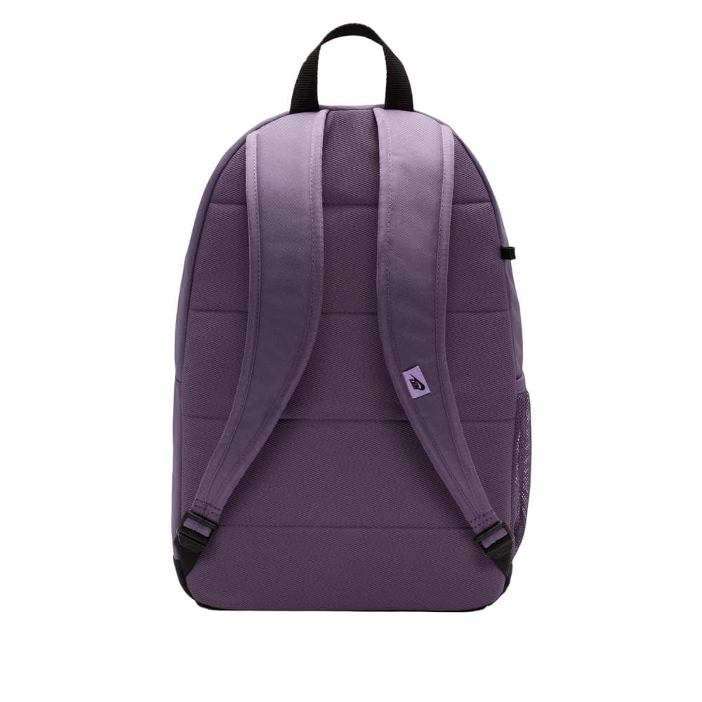 NIKE Mochila unisex Elemental de 20 L para mujer y niña, en color morado, lila y negro