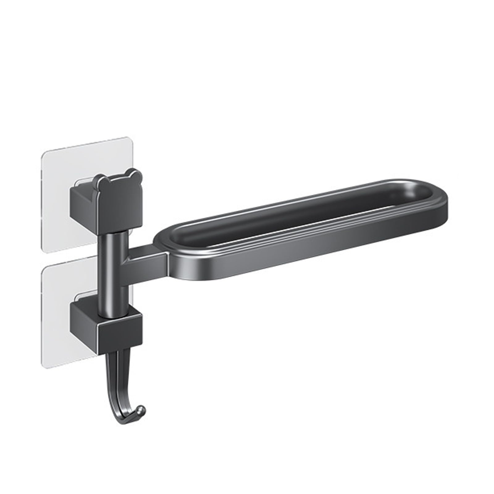 Elnwnnkc Space Saving Designs Towel Hanger Easy to Installion Without Damage to Wall Great for Renters and Homeowners Storage Without Drilling Towel Rack