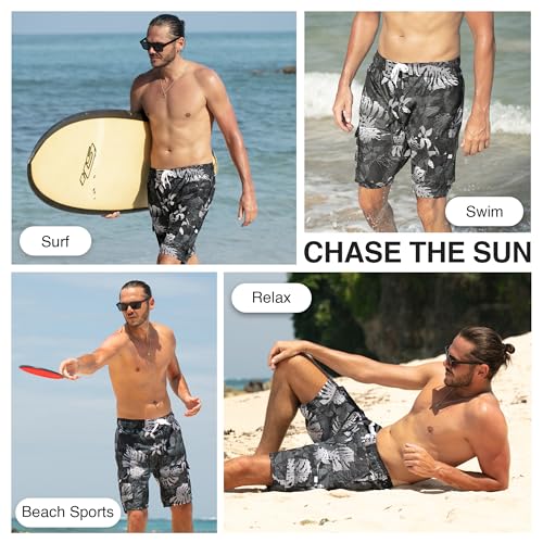 Image of Kanu Surf Mens Barracuda Swim Trunks (Regular & Extended Sizes)