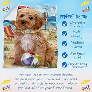 Pet-Friendly-Beach-Cockapoo-Dog-Blanket-Lightweight-Super-Soft-Cozy-and-Durable-Bed-Blanket-Animal-Theme-Fuzzy-Blanket-for-Sofa-Bed-Couch-BLNKT55876-50x60-Woven - Cucciolini Doodles   Pet-Friendly-Beach-Cockapoo-Dog-Blanket-Lightweight-Super-Soft-Cozy-and-Durable-Bed-Blanket-Animal-Theme-Fuzzy-Blanket-for-Sofa-Bed-Couch-BLNKT55876-50x60-Woven