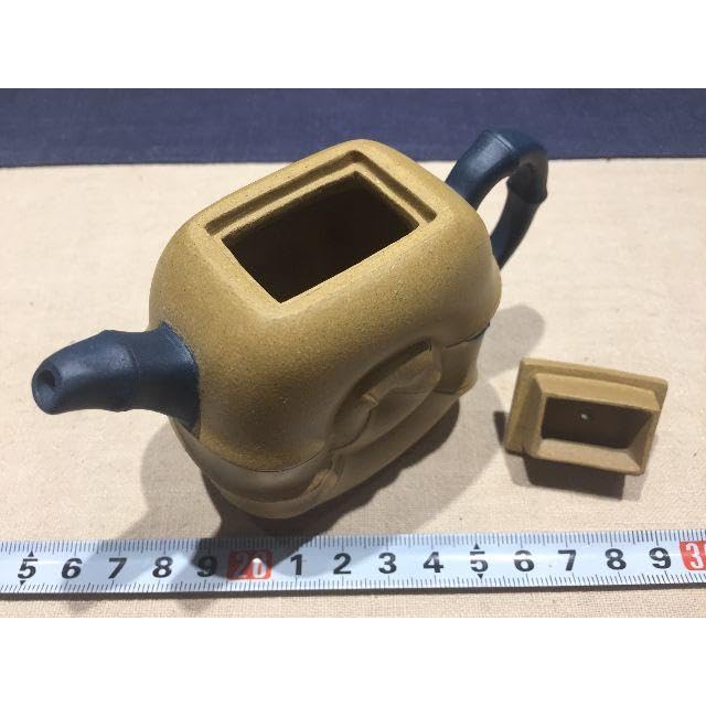 中国宜興紫砂壺 80年代製茶壺 張學明老師監修 Amazon.co.jp