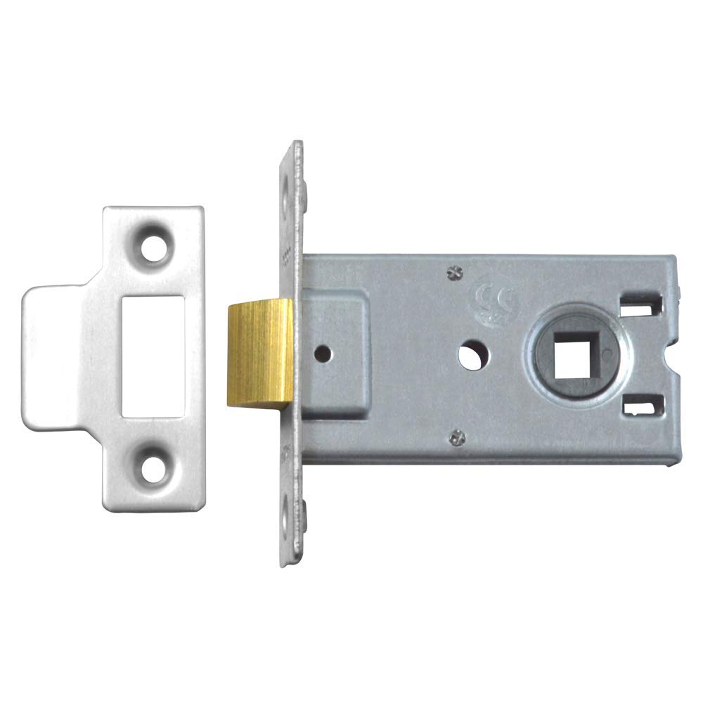 Legge Grey Mortice Latch Nickel Plated Case Size 76Mm, Backset 60Mm