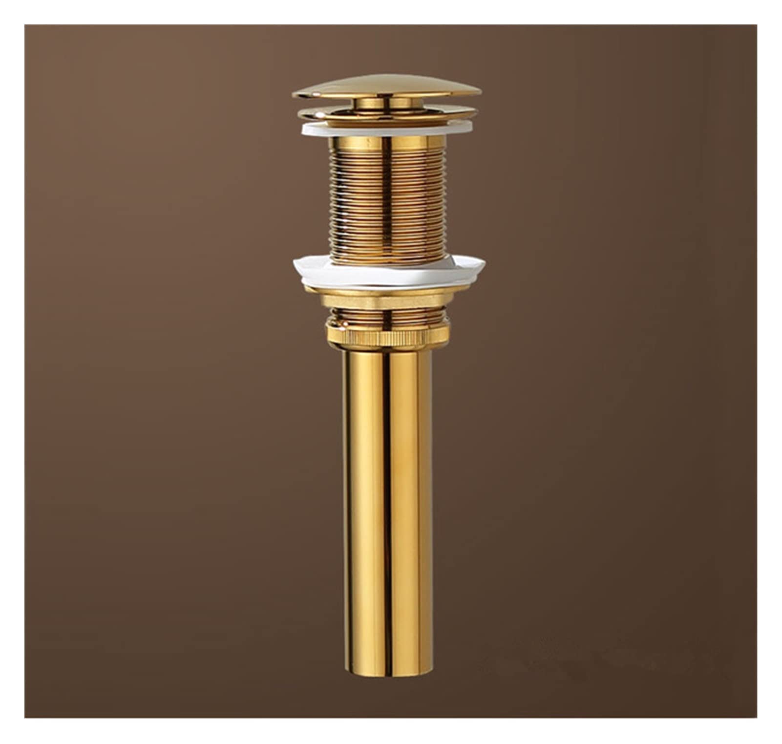 Mooilko Giallo Basin Faucet Gold Waterfall Faucet Mixer Tap Brass Bathroom Faucet Bathroom Basin Faucet Mixer Tap Hot And Cold Sink Faucet Easy To Install(Giallo)