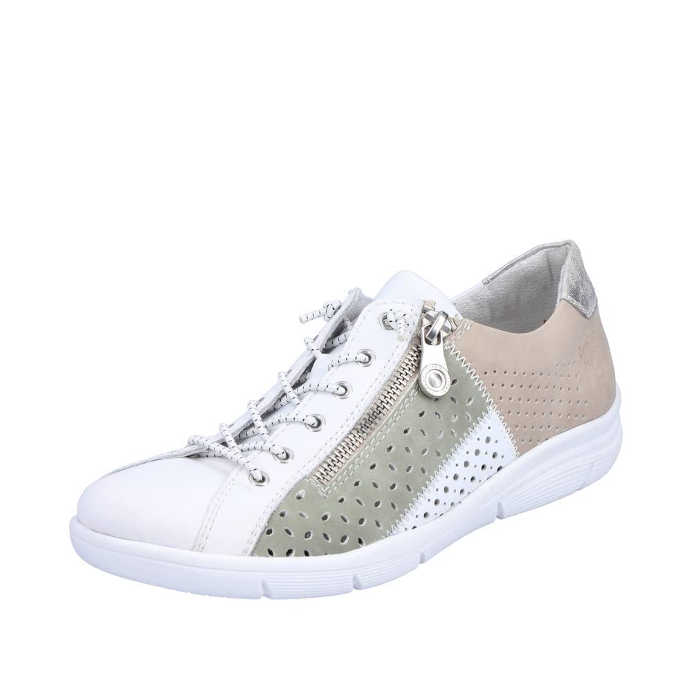 Rieker L7465, Sneaker, weiß,