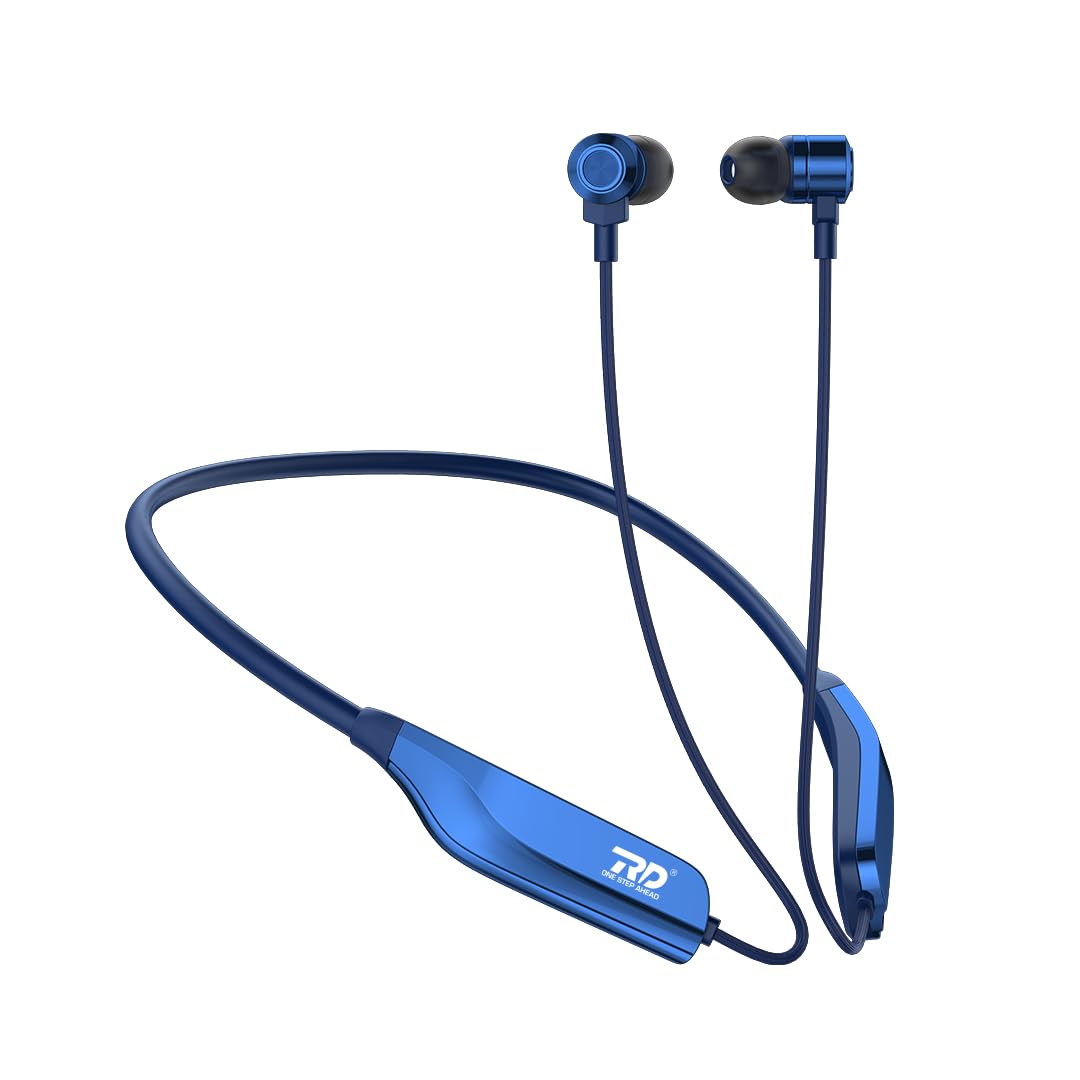 RD M-200 Pro Neckband Earphones, 13mm Drivers, 120 Hrs Playtime, Latest Bluetooth V5.3 Gaming Neckband, 5 EQ Modes, IPX-4 Sweat Proof, Type-C ASAP Charging, Magnetic Buds, 6 Months Warranty, Blue (B0CG6G8TGZ) Amazon Price History, Amazon Price Tracker