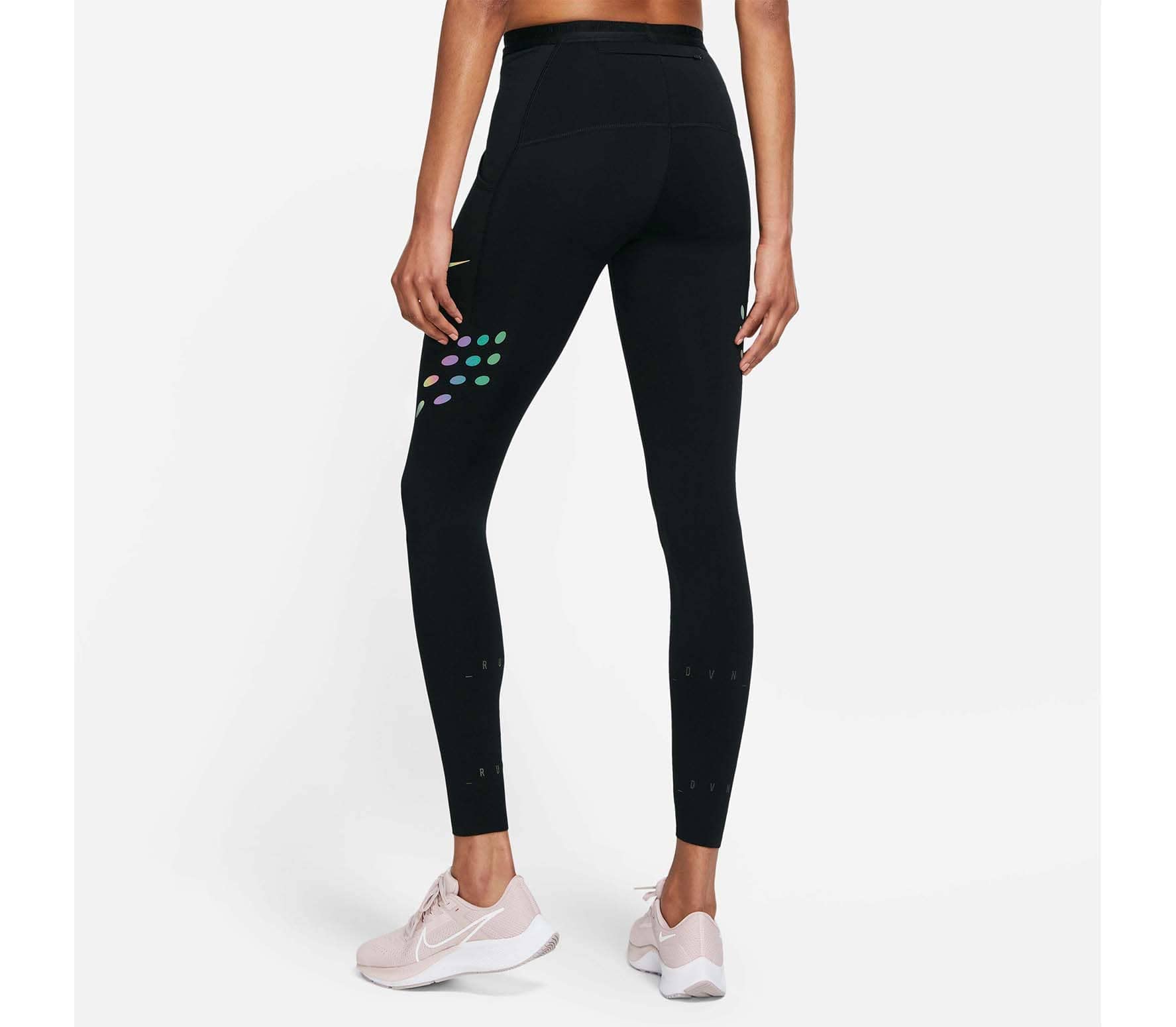 NIKE Nike Damen Leggings W Nk Df Run Dvn Mr Tght - Leginsy Kobiety