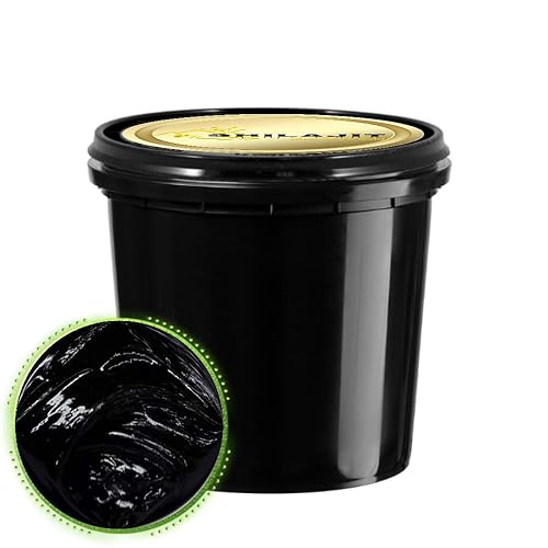 SHILAJIT Altai Black Gold - Resina viva siberiana 100% pura para cosméticos de bricolaje cuidado de la piel hidratante - Minerales traza, ácido