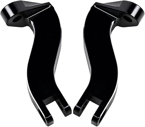 Miniatura 4 de Astra Depot Kit de montaje de estribera para pasajero izquierdo y derecho compatible con Harley Touring Road King Electra Street Glide 1993-2018