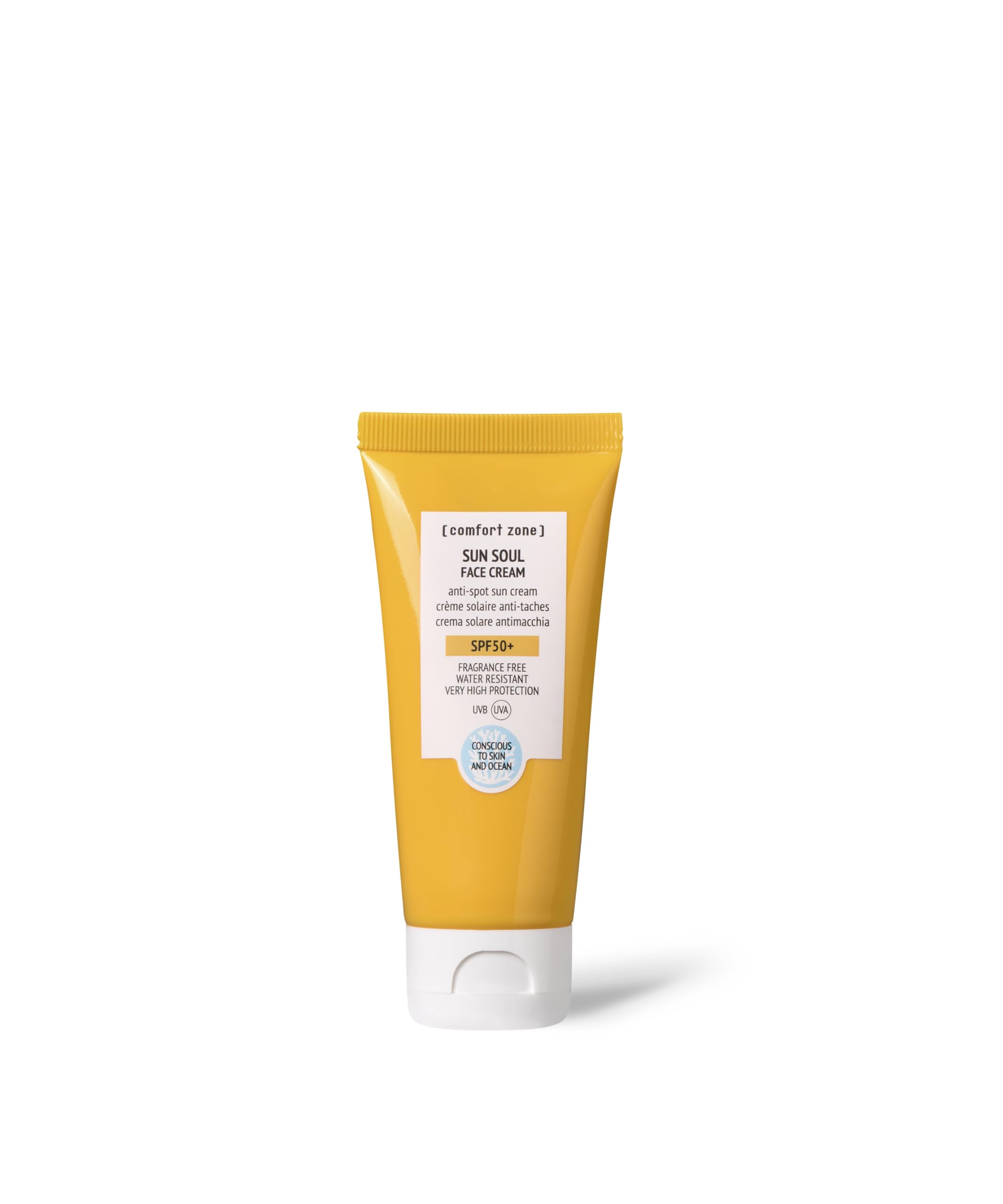 SUN SOUL Face Cream SPF50 - Protector solar facial de alta protección - 60 ml