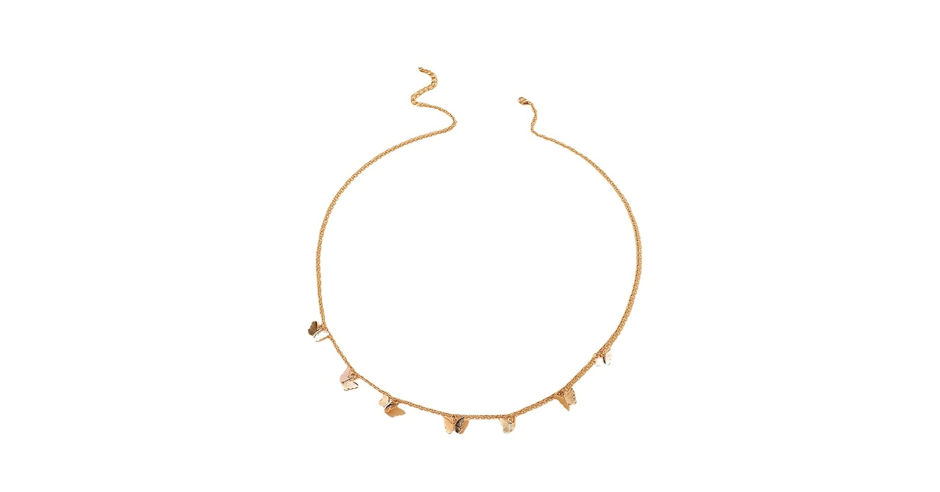 Amazon.com: Dsnyu Body Chain Necklace Jewelry, Butterfly