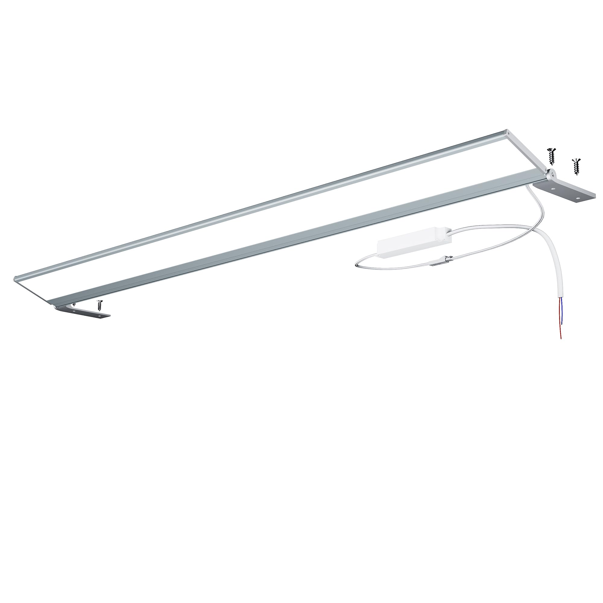 ELEGANT 80cm Bathroom Mirror Light with Switch, Cabinet Light Over Cabinet Lighting 6000K Adjustable LED Makeup Lights Bathroom Vanity Lights for Bathroom, Bedroom, Dressing Room
