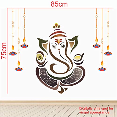 Vinilo adhesivo StickMe Shree Ganesh 85cm x 75cm miniatura 3