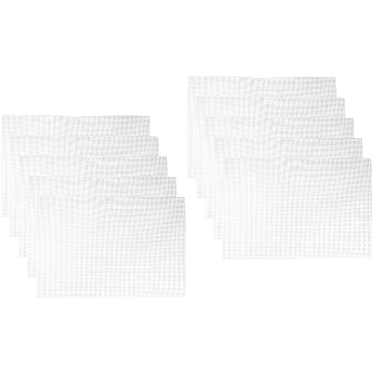 DOITOOL Divisor De Pecera De 10 Galones: Kit Divisor De Acuario De 10 Piezas Divisor De Rejilla De Plástico para Acuario