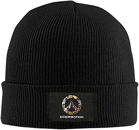 NaDeShop Overwatch OW Logo Knit Cap Woolen Hat For Unisex