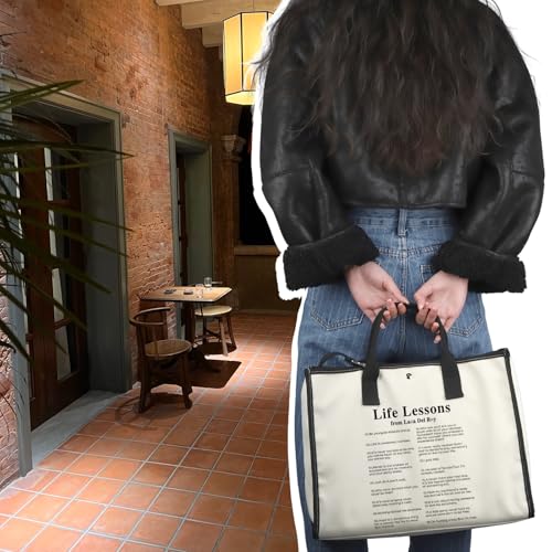 Bolsa Tote Estética Musical Lyric Porta Cantante miniatura 6