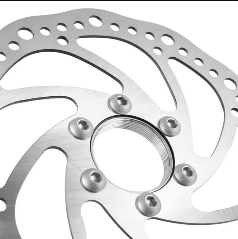 Image of CYBIC Mechanical Disc Brake System with Rotor Plates, Black, 160mm Disc Plates, 140 /160mm Calipers, 2 Sets