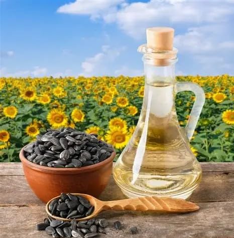 Schedro Sunflower Oil Refined Deodorized Winterized Cooking Oil for Frying, Baking, Salad Dressing 5 L (1.32 Gallon)