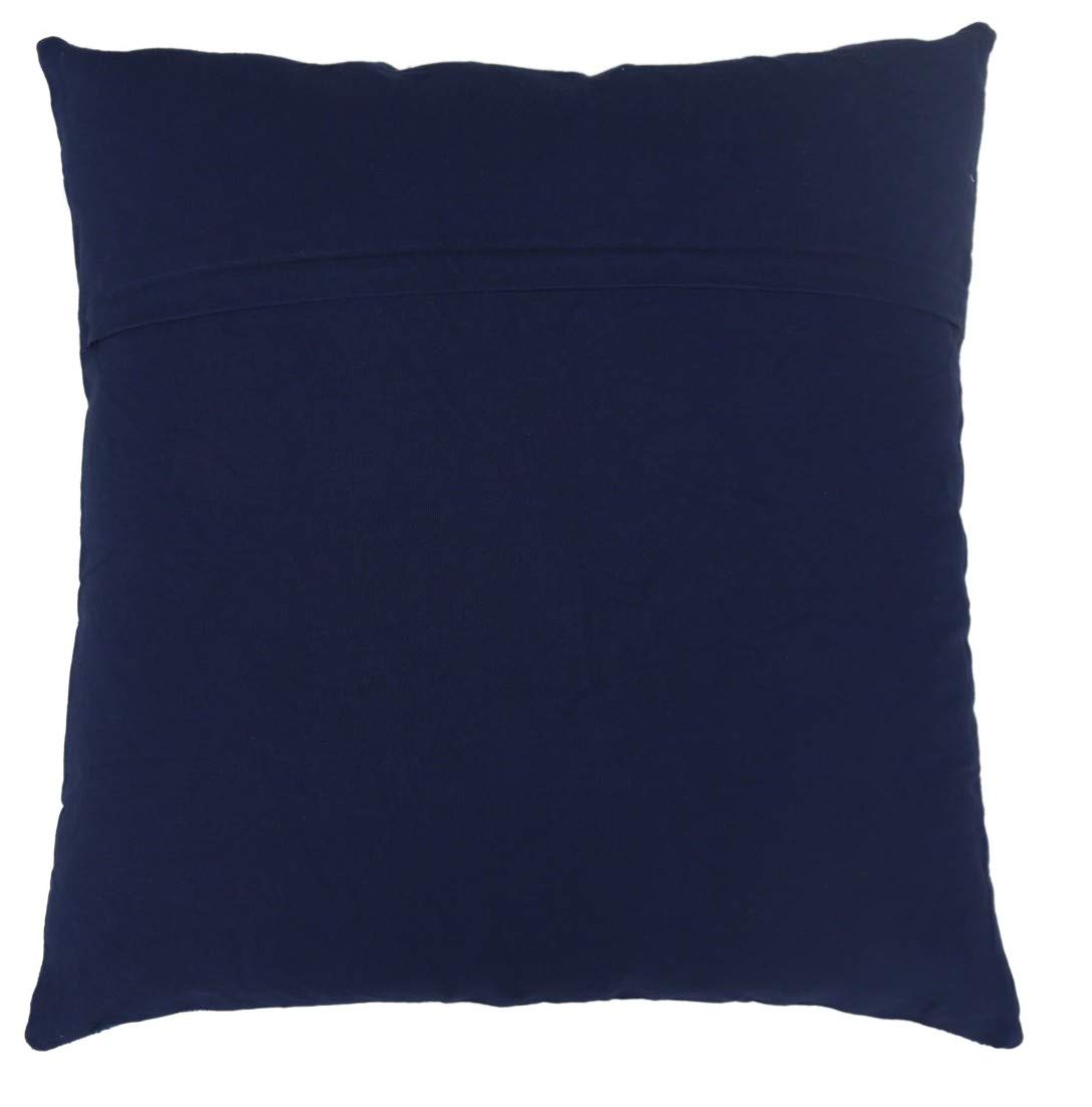 Funda de almohada floral decoración del hogar,Cojín Indigo Cojín de 20 "x 20" pulgadas,Cojín de alfombra Cojín de tela de barro,Cojín decorativo Funda de cojín de algodón,Cojín con estampado bloques