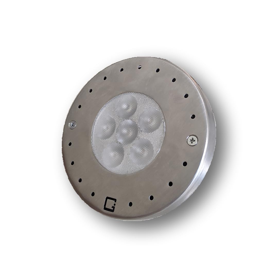 Underwater Pool Lights - Slim Design - Marine Grade Corrosion Resistance SS316 - Water Cooled - 95% Recyclable for Sustainability