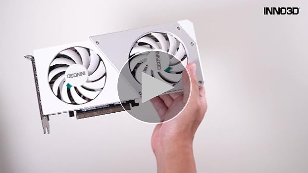グラフィックボード・グラボ・ビデオカード INNO3D GeForce RTX4060Ti White Amazon | 【国内正規品】 INNO3D GeForce RTX 4060Ti 16GB TWIN X2 OC