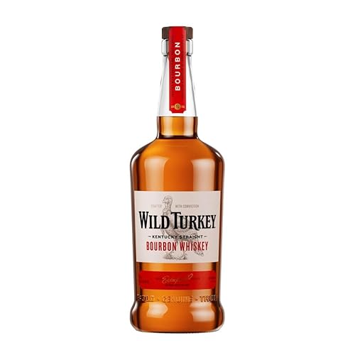 Wild Turkey - Bourbon, 70 cl, Kentucky Straight Bourbon Whiskey, 40,5% Vol