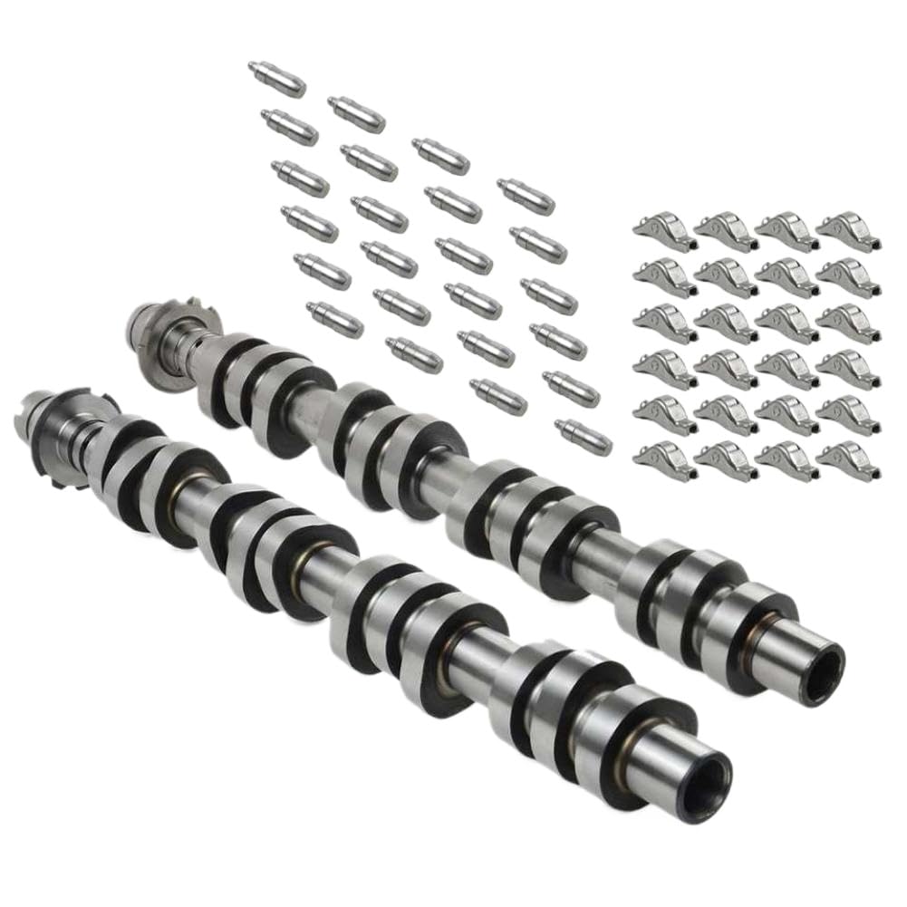 Albero a camme sinistro e destro con 24 punterie idrauliche e 24 bilancieri 5L1Z6250AA compatibile con F150 F250 F350 Explorer 5.4L 4.6L 3V