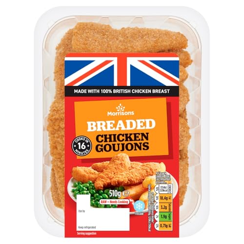 Morrisons Breaded Chicken Goujons 510g