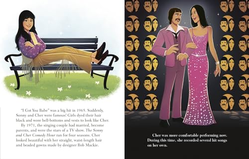 Cher: A Little Golden Book Biography Hardcover – Picture Book, December 2, 2025 - Image 3
