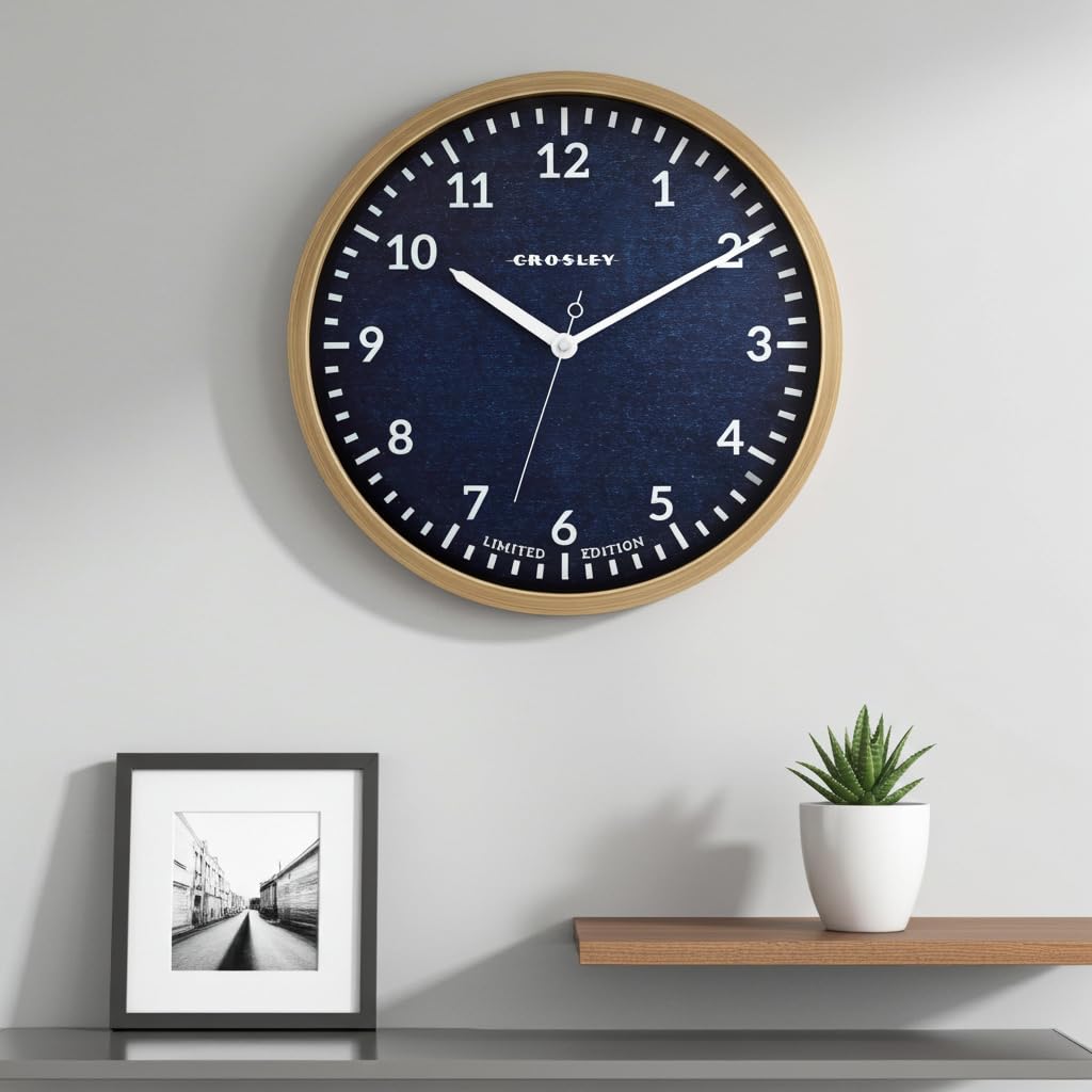 Amazon.com: Timelink Crosley Limited Edition Jean Wall Clock, 15