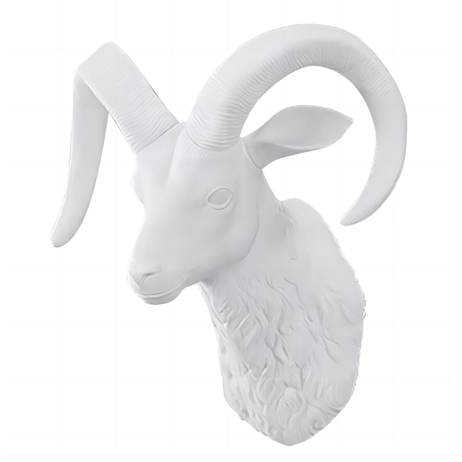 Amazon.com: Plastics Goat Head Wall Decor, Animal Hanging Statue