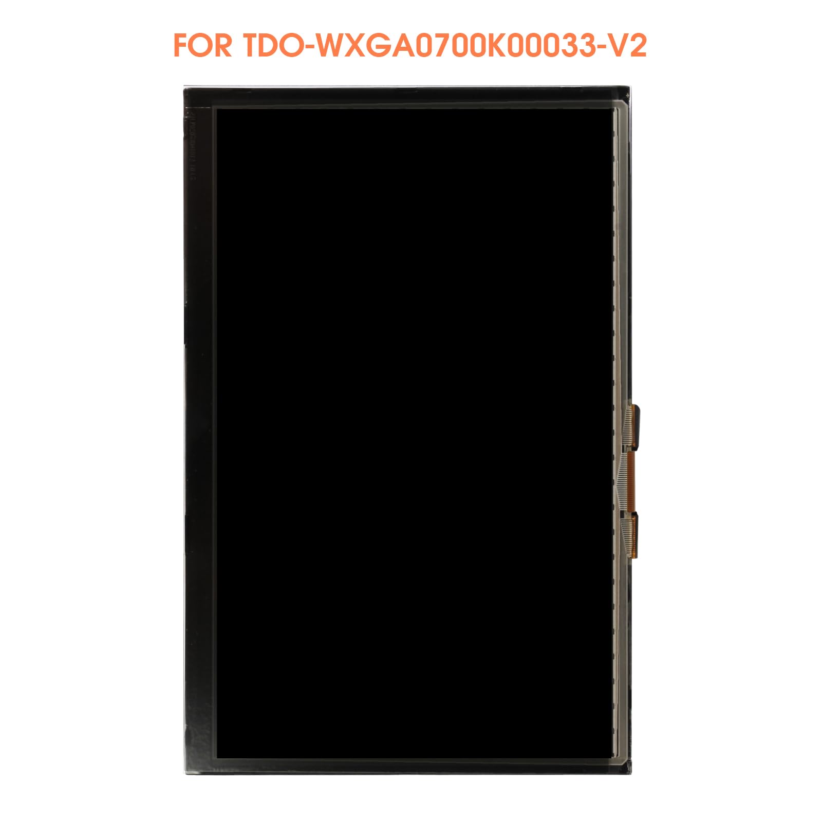 7" LCD Schermo per Jeep Compass 2017-2020 LCD Display TDO-WXGA0700K00033-V2 TDO-WXGA0700K00057-V1 Display Touch Screen con Riparazione Strumenti, Not per Uconnect 4C / UAQ/UAS