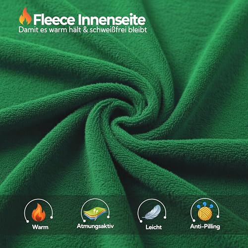 Chaqueta deportiva verde transpirable Optima S 7