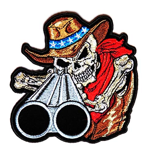 Image of Motohog Embroidered Iron & Sew on Patch for Clothes (Multicolor) 4x4 inches
