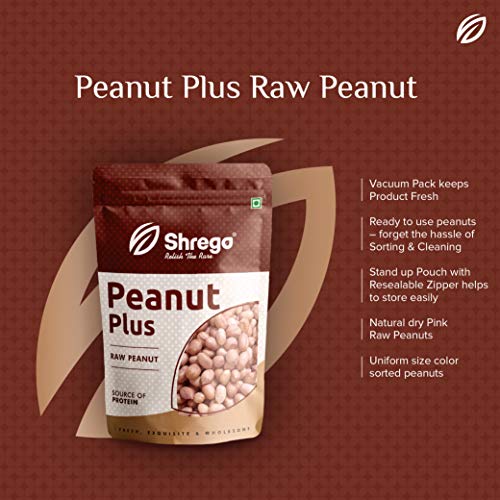 Image of SHREGO Peanut Plus Raw Peanut 1080G (6X180G Vacuum Packed)